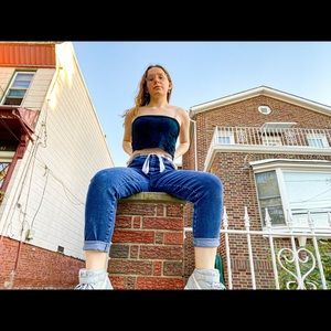 Vintage High-Waisted ‘Route 66’ Premium Jeanswear